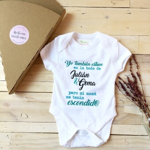 Body personalizado para bebés