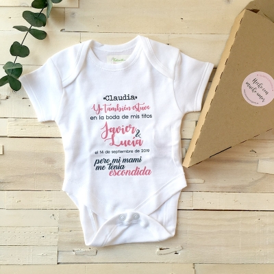 Body personalizado para bebés