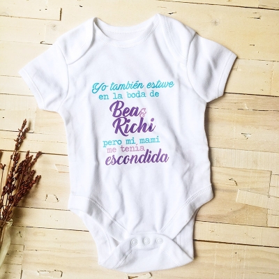 Body personalizado para bebés