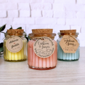 Velas ecológicas para bodas