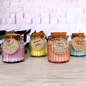 Velas ecológicas para bodas