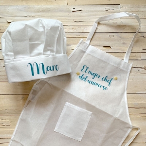 Conjunto de mini chef personalizado