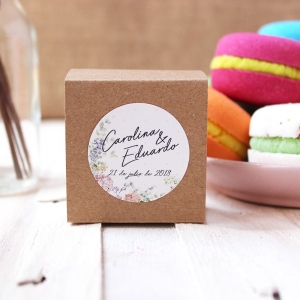 Macaron de baño para bodas