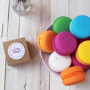 Macaron de baño para bodas