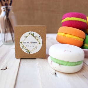 Macaron de baño para bodas