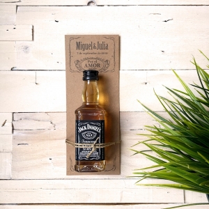 Mini Jack Daniels para invitados